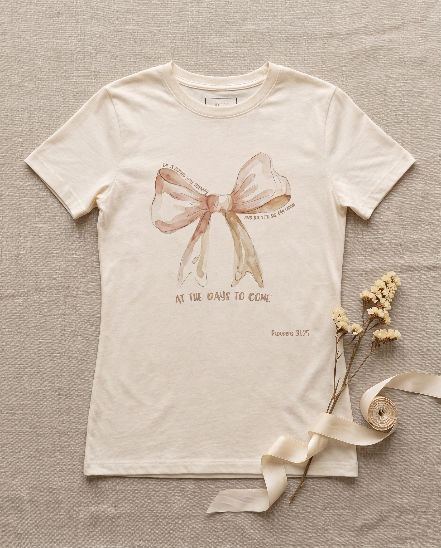 Graceful Strength Tee - White