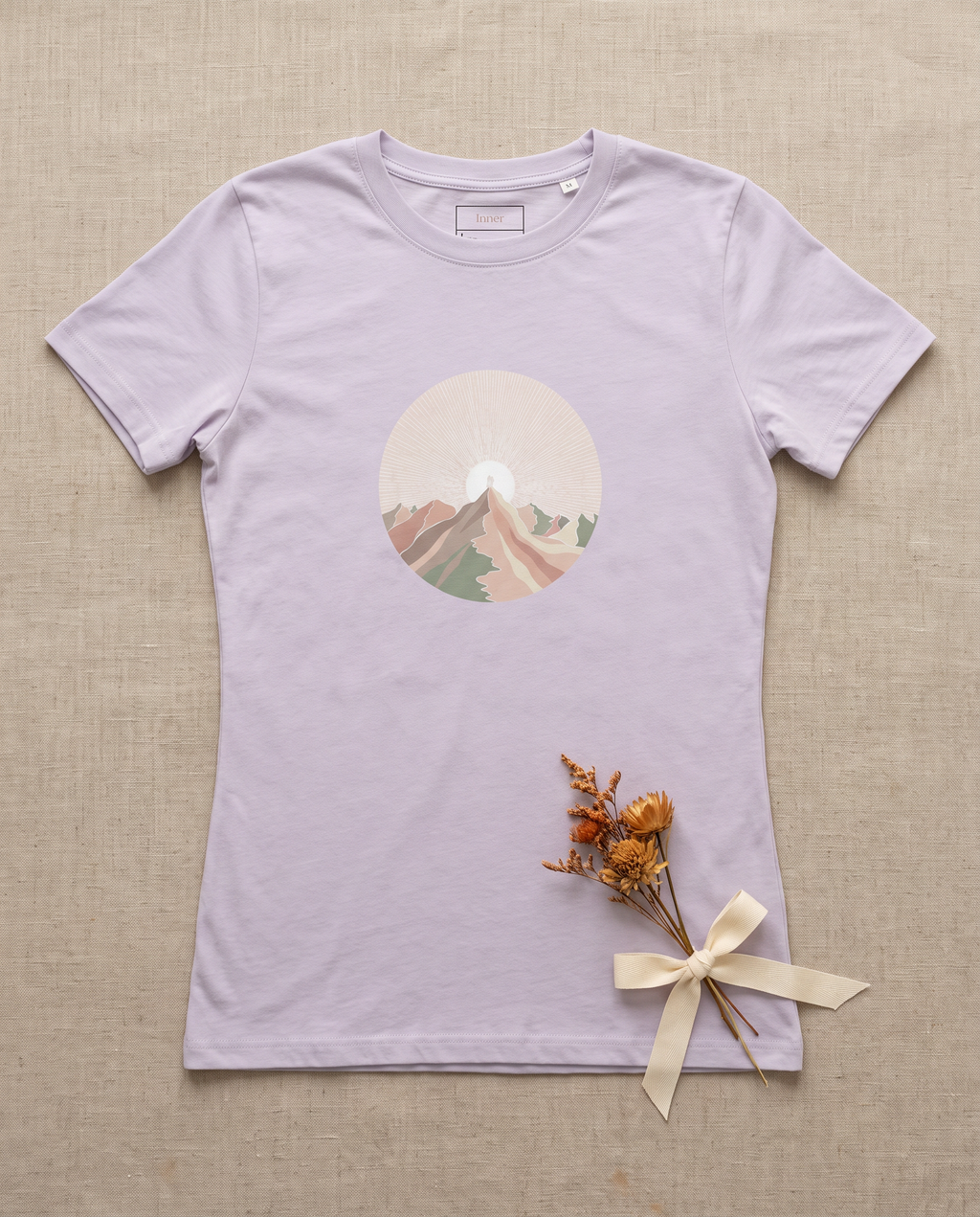 Sacred Path Tee - Lavender