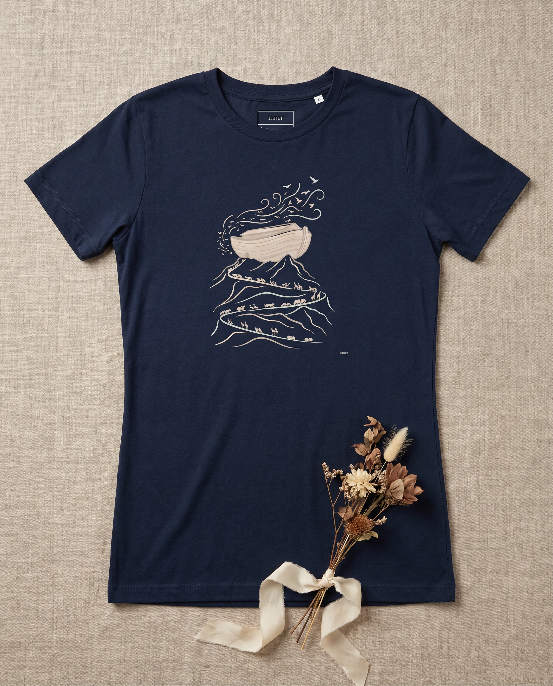 The Ark of Faith Tee - French Navy