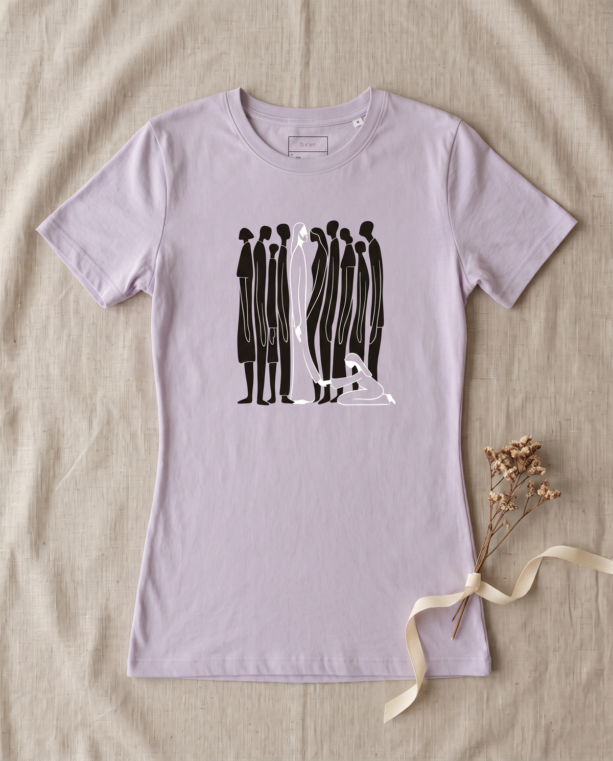 Faith that Heals Tee - Lavender