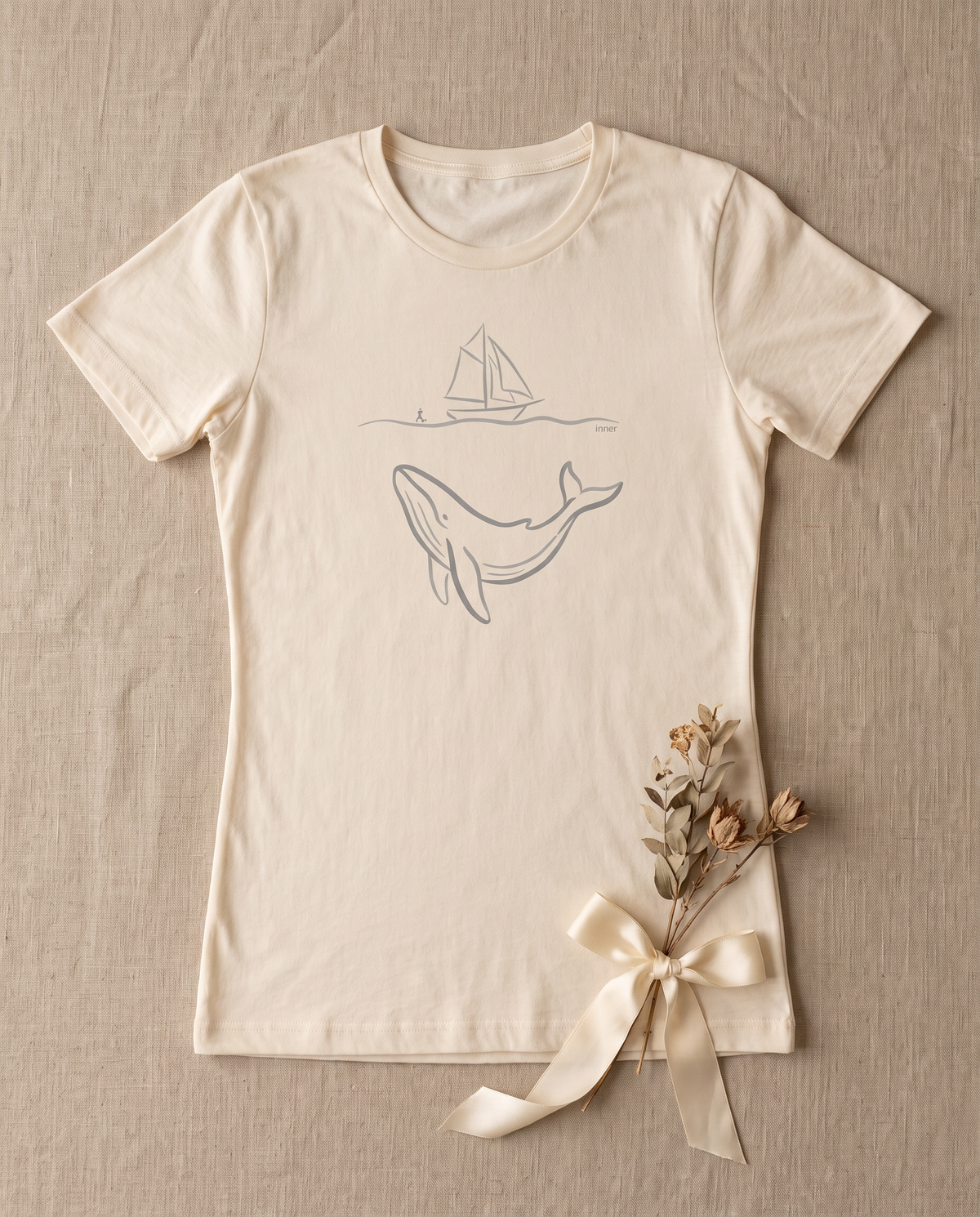 Soft Depth Tee - White