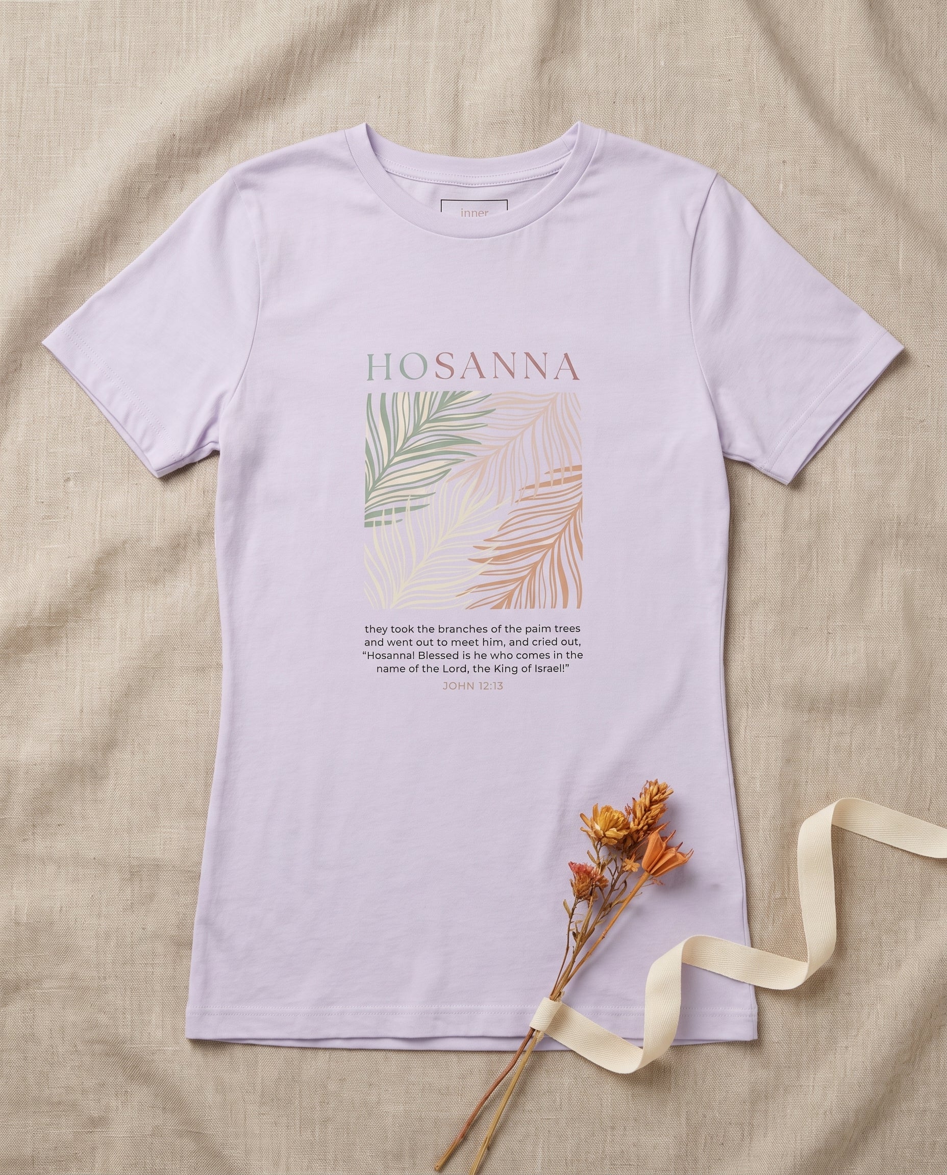 Hosanna to the King Tee - Lavender