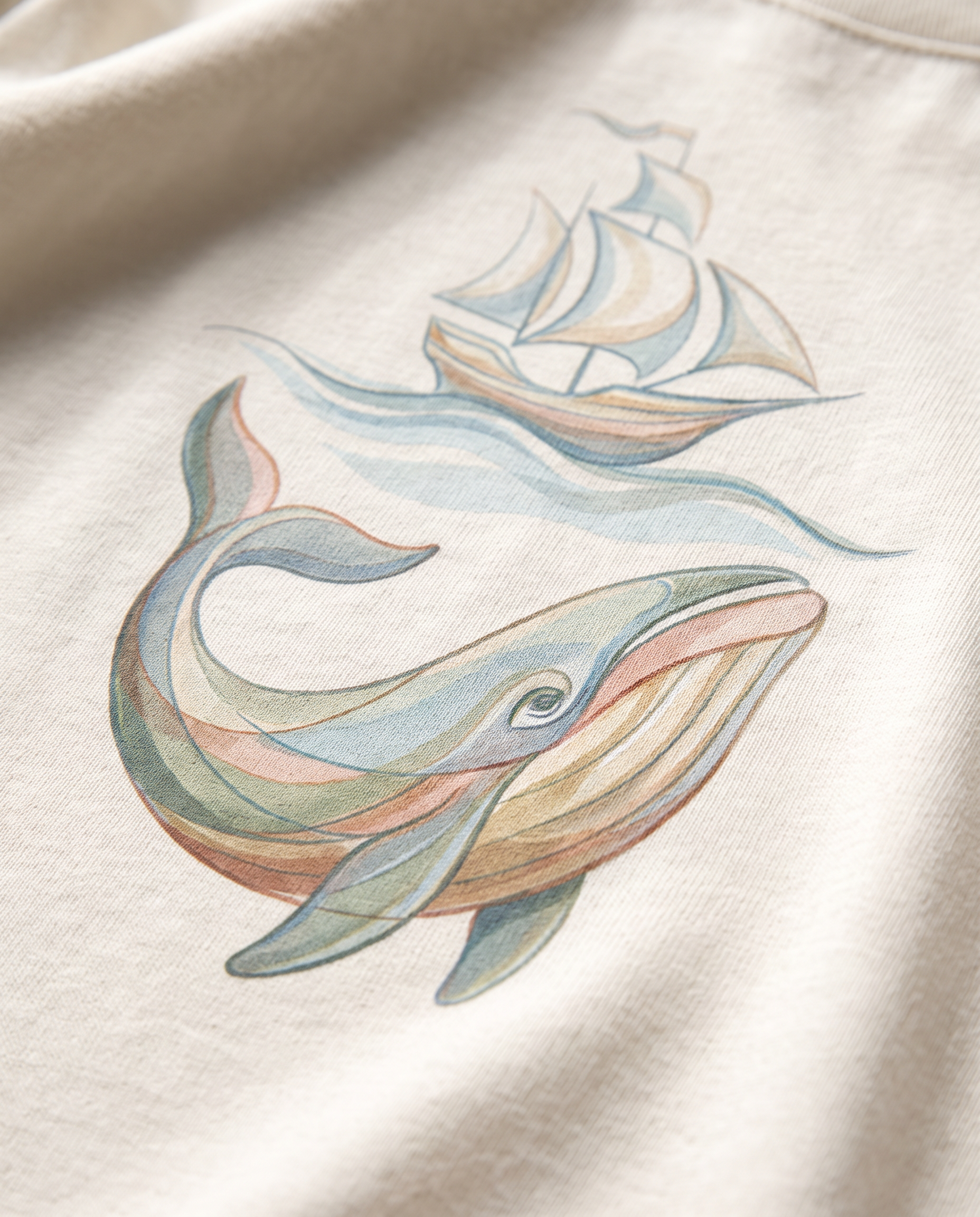 Deep Waters Tee closeup