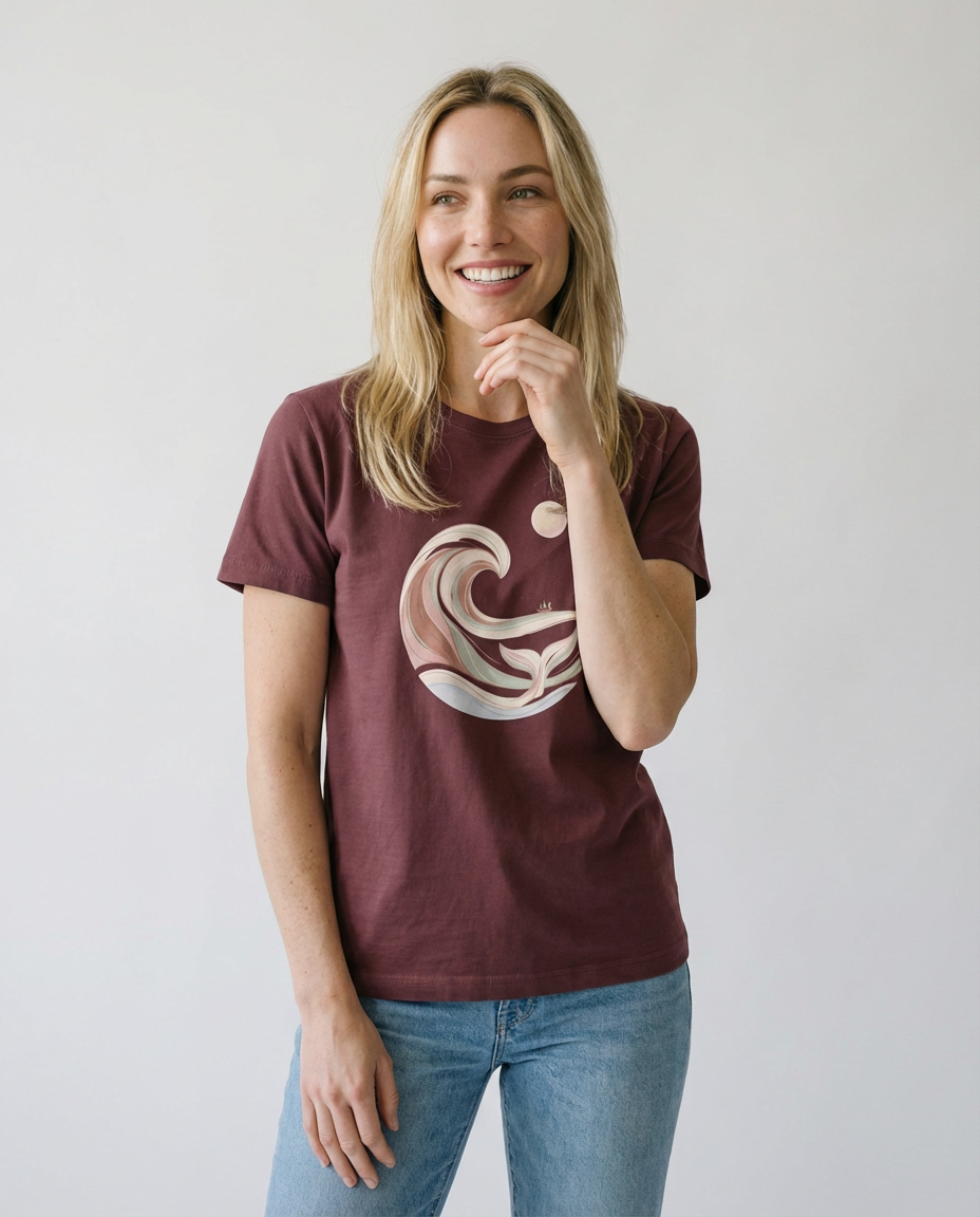 Moonlit Waves Tee