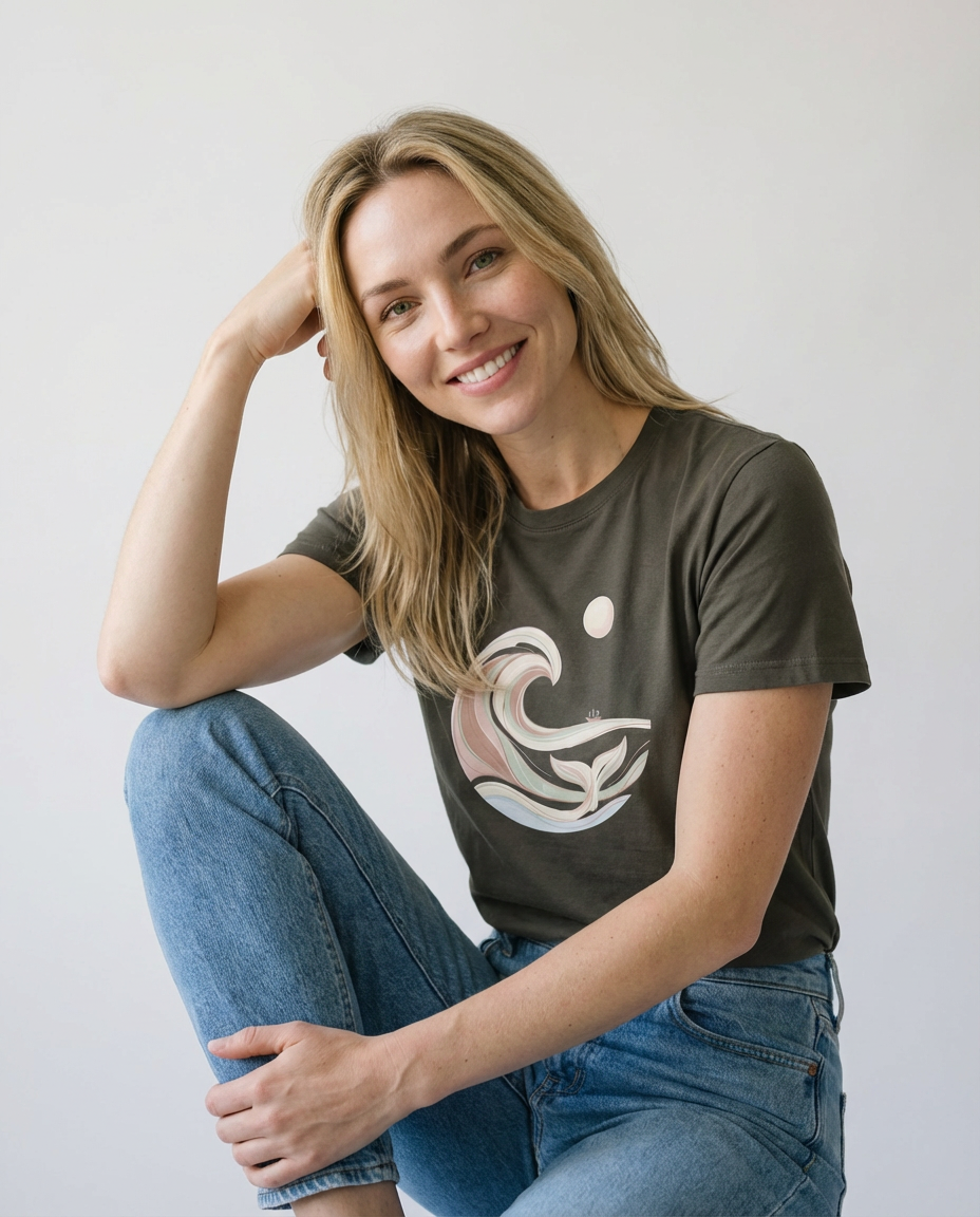 Moonlit Waves Tee