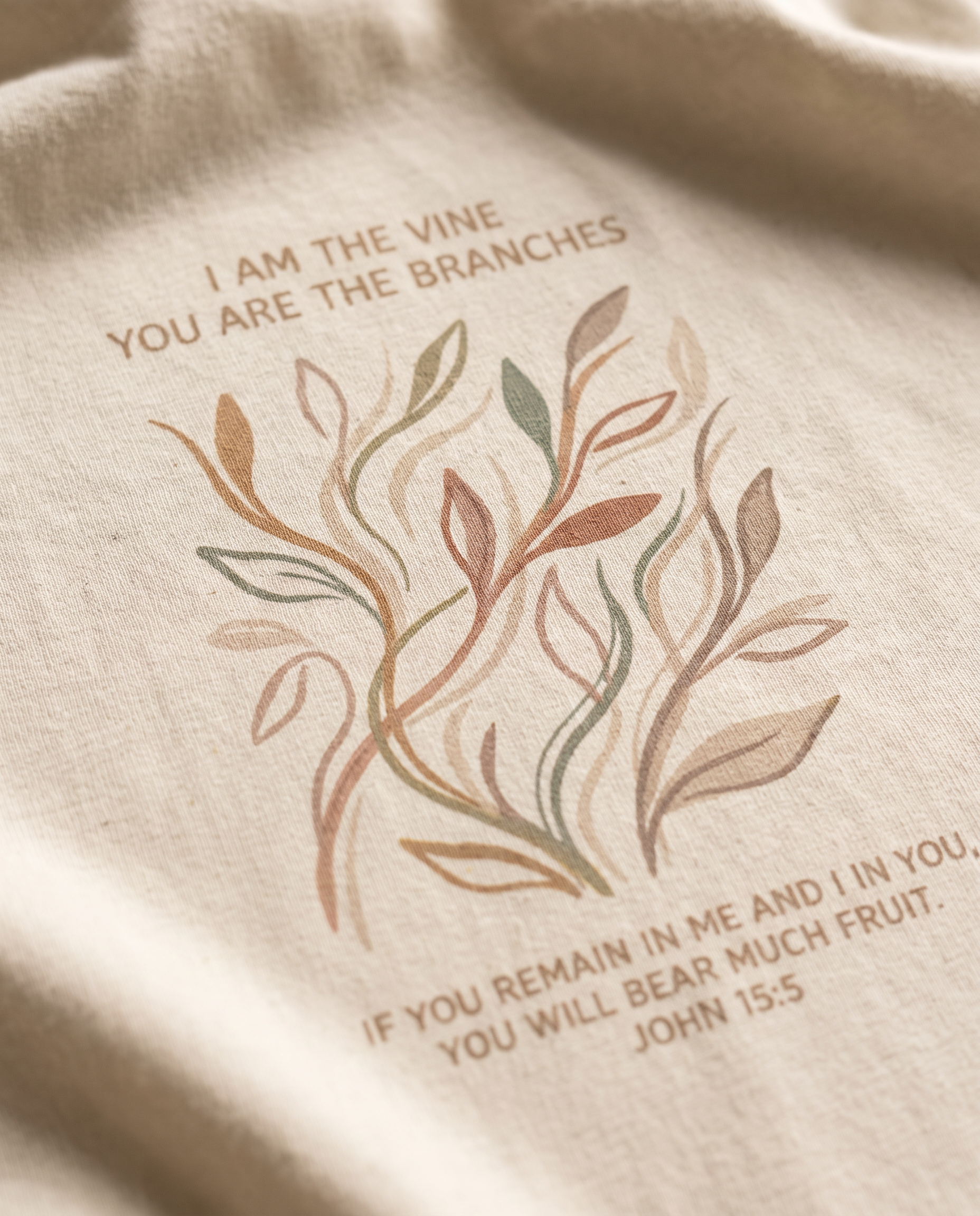 Faith That Grows Tee closeup