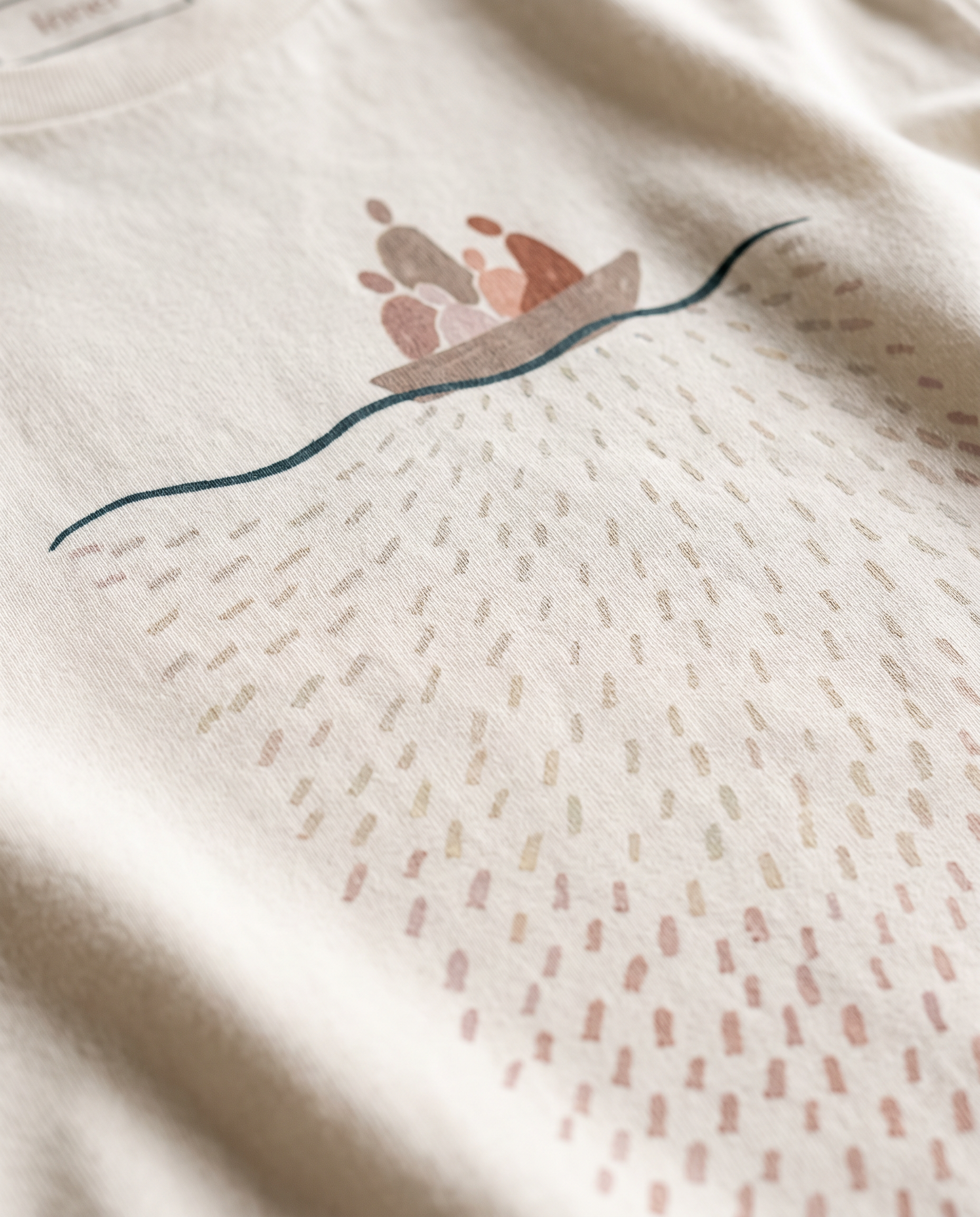 Faithful Journey Tee closeup
