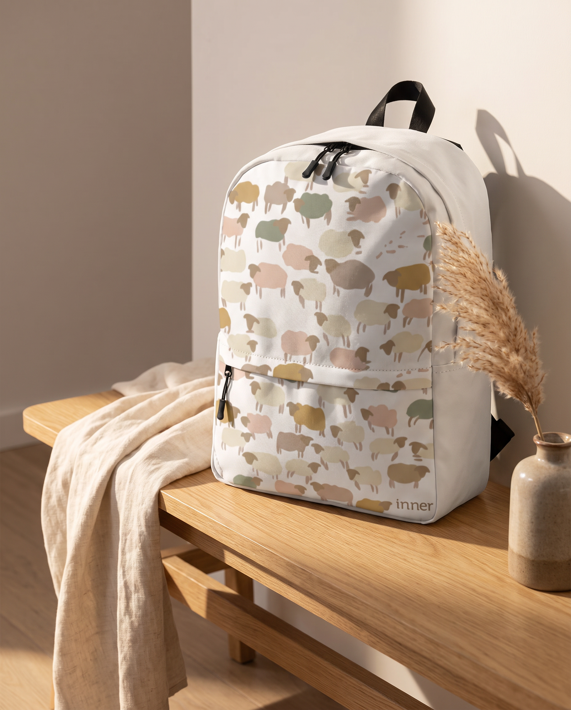 Backpack Faithful Flock detail