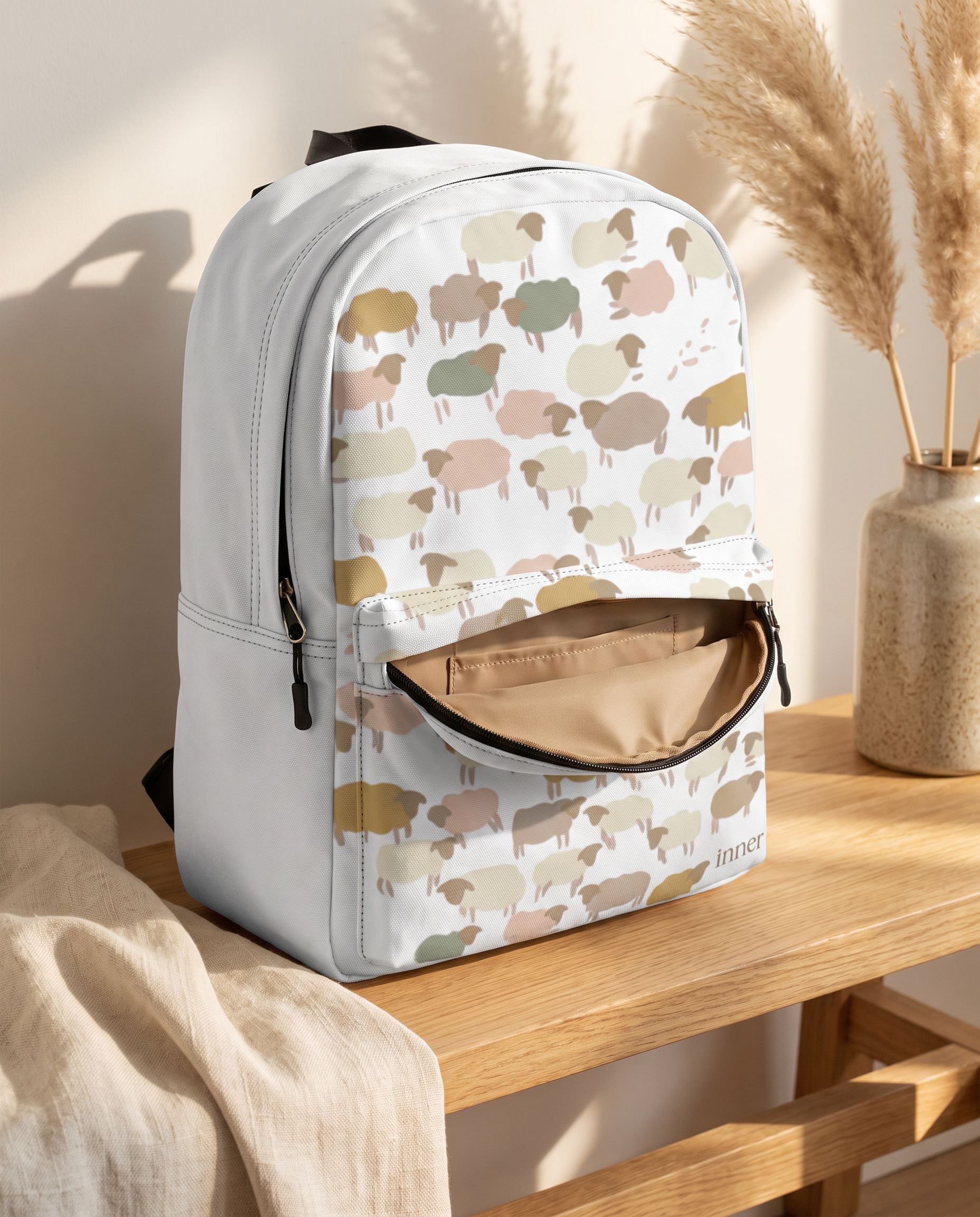 Backpack Faithful Flock detail