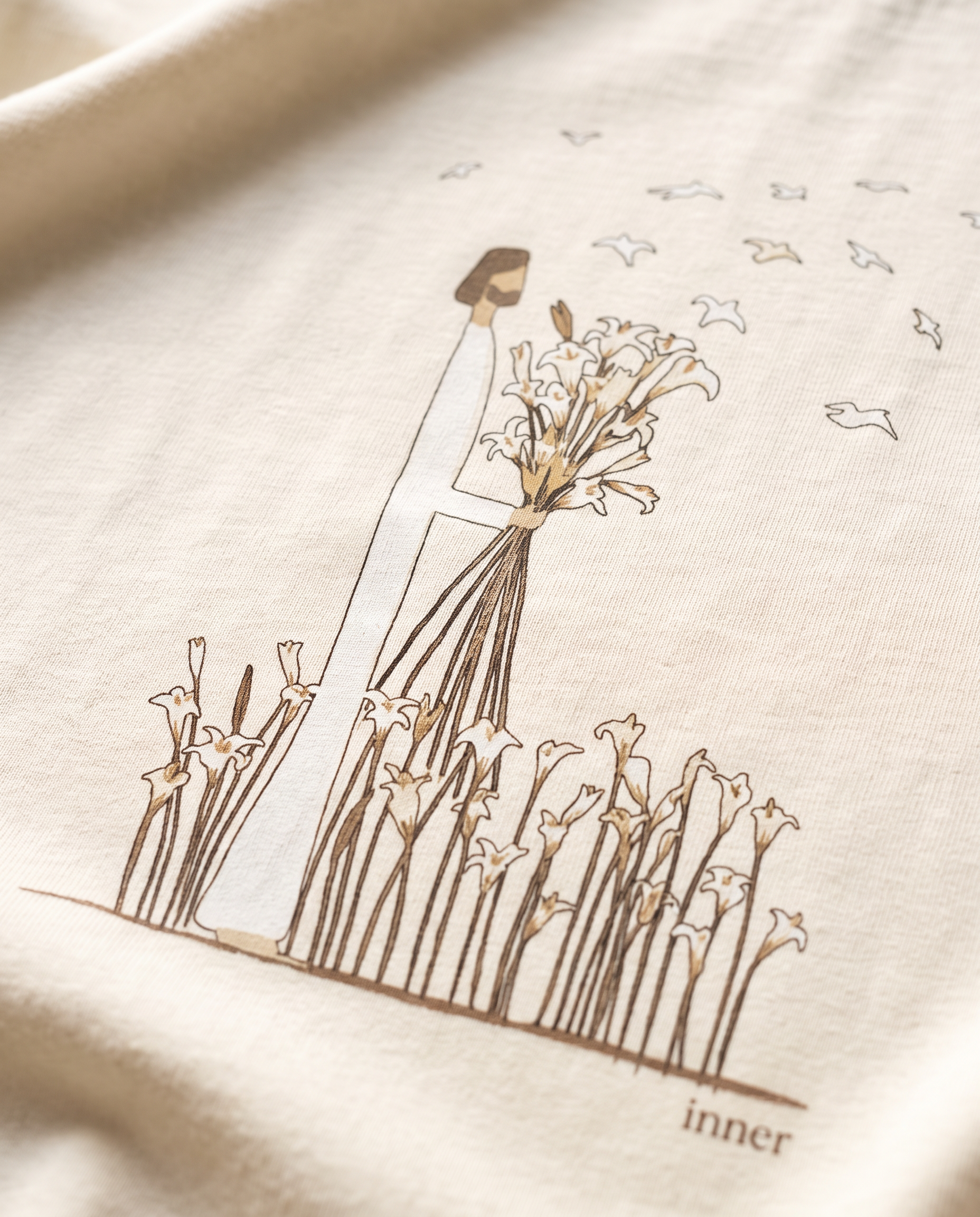 Garden of Praise Tee closeup
