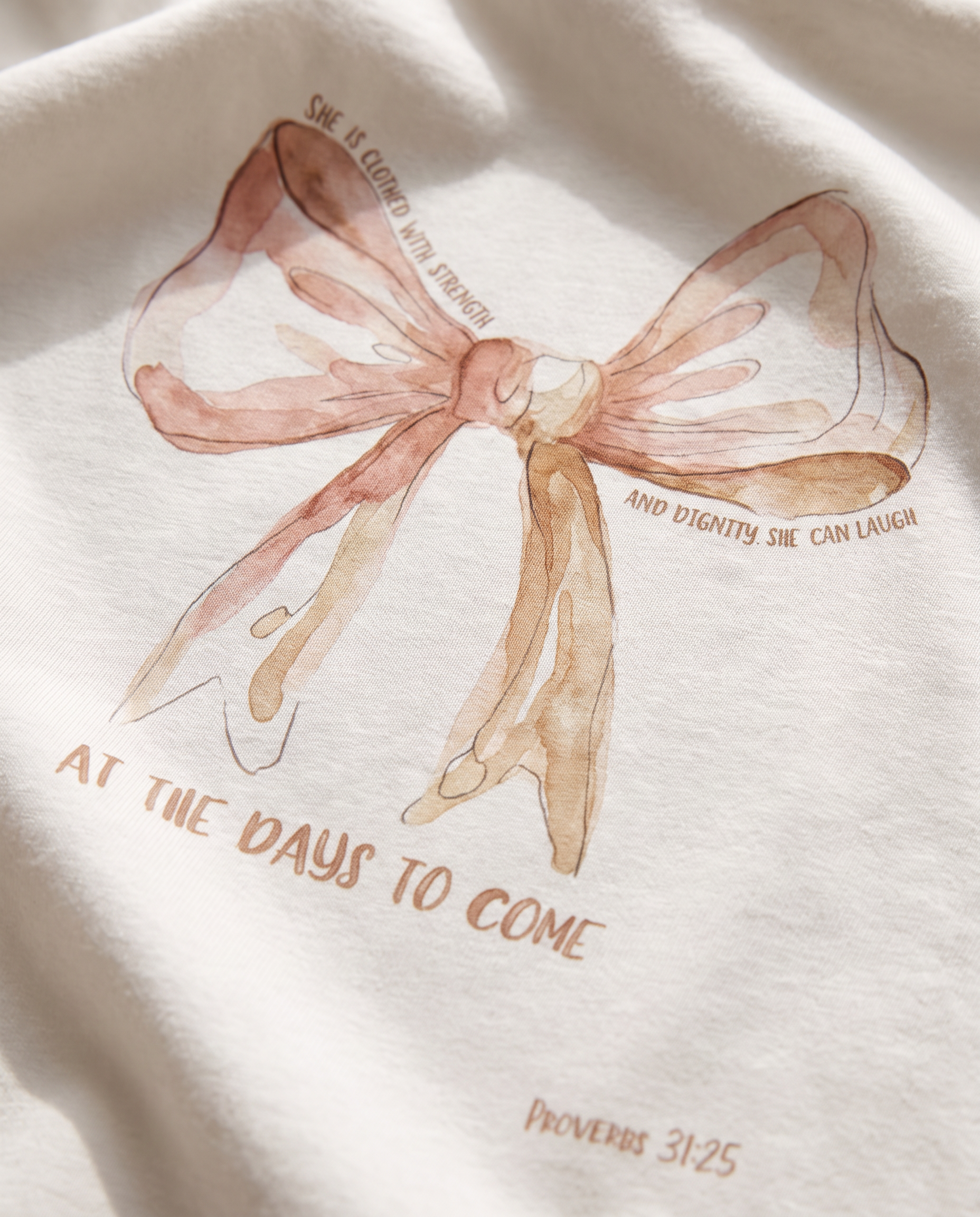 Graceful Strength Tee closeup