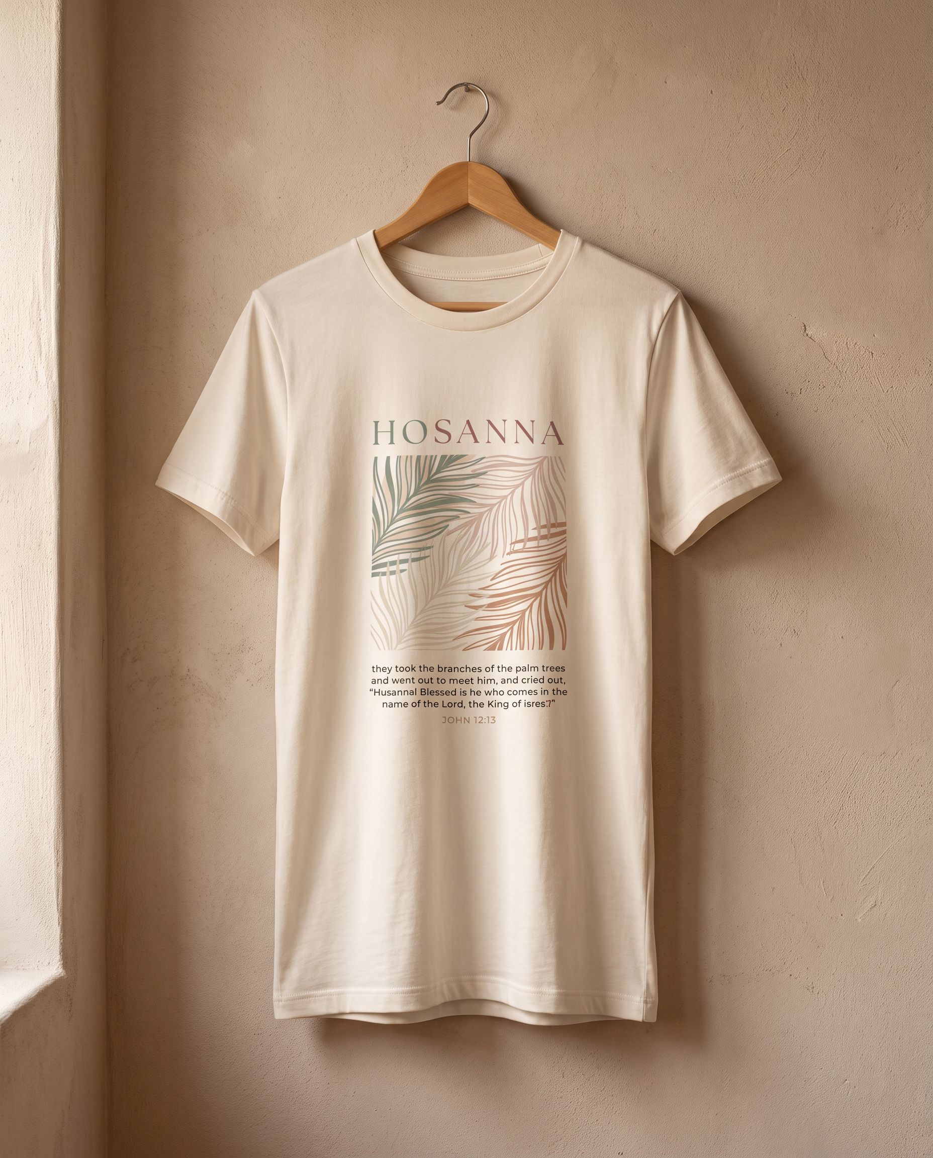 Hosanna to the King Tee hanger