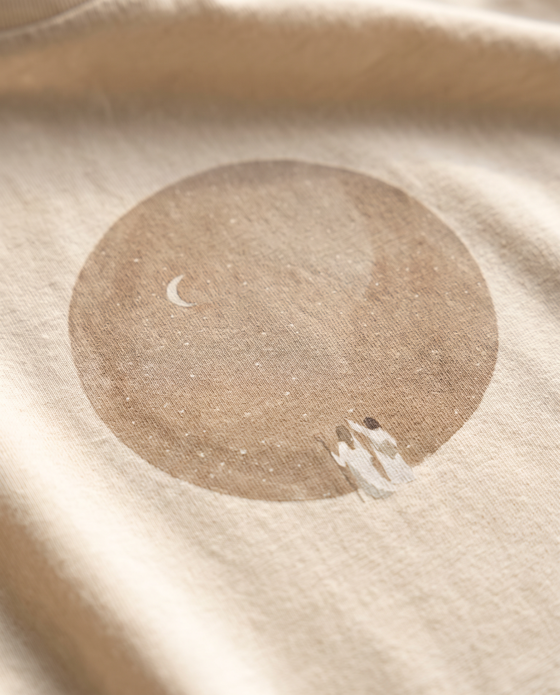 Moonlit Journey Tee closeup