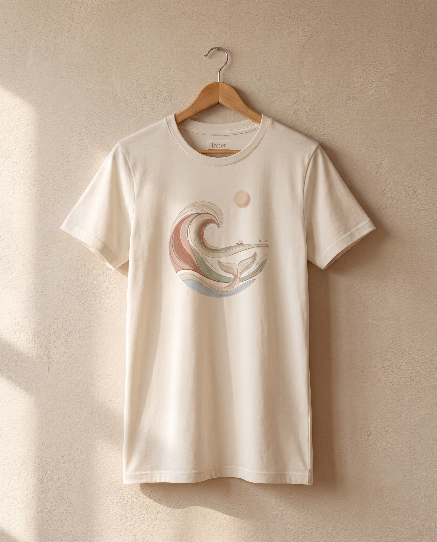 Moonlit Waves Tee hanger