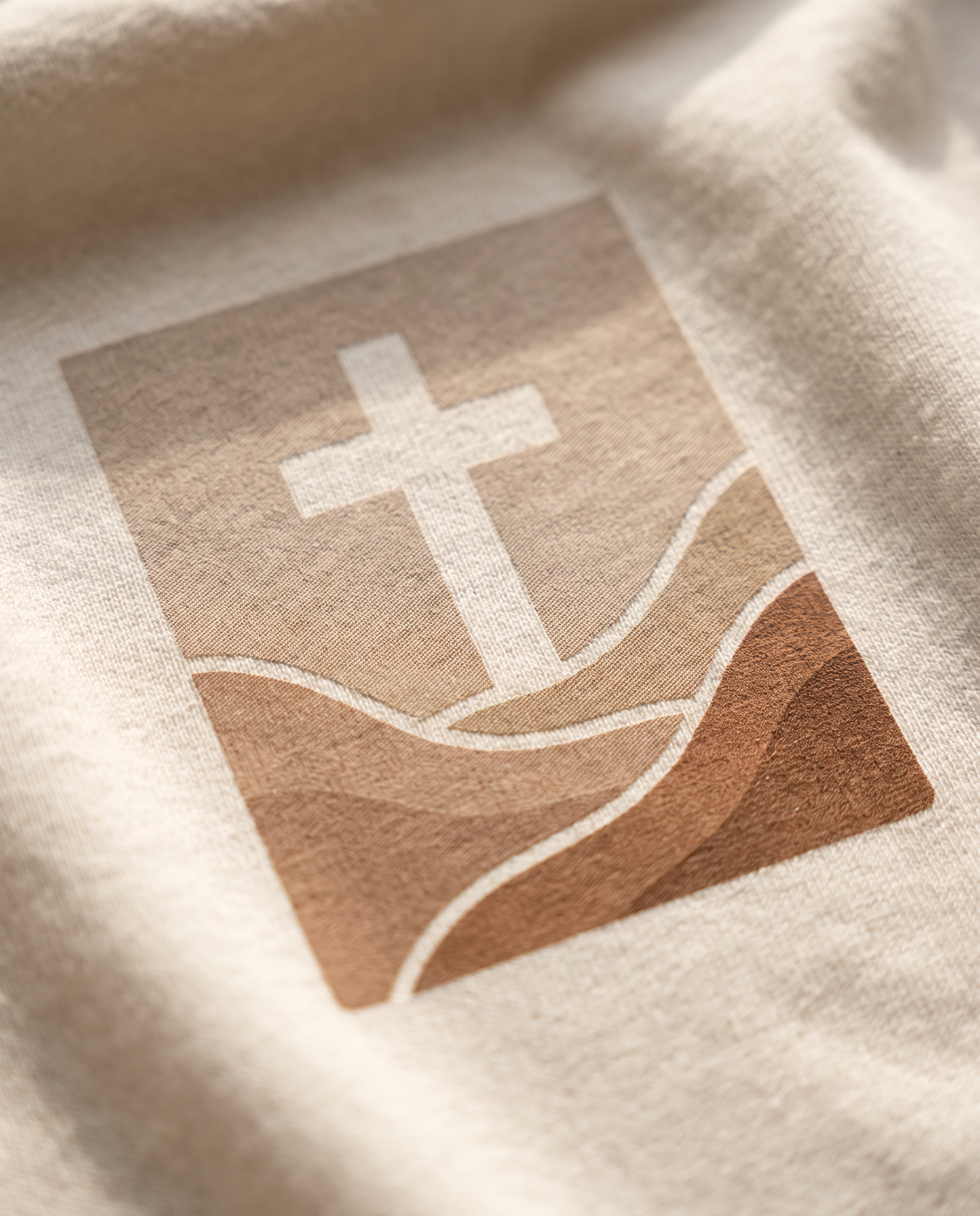 Path to the Cross Tee closeup