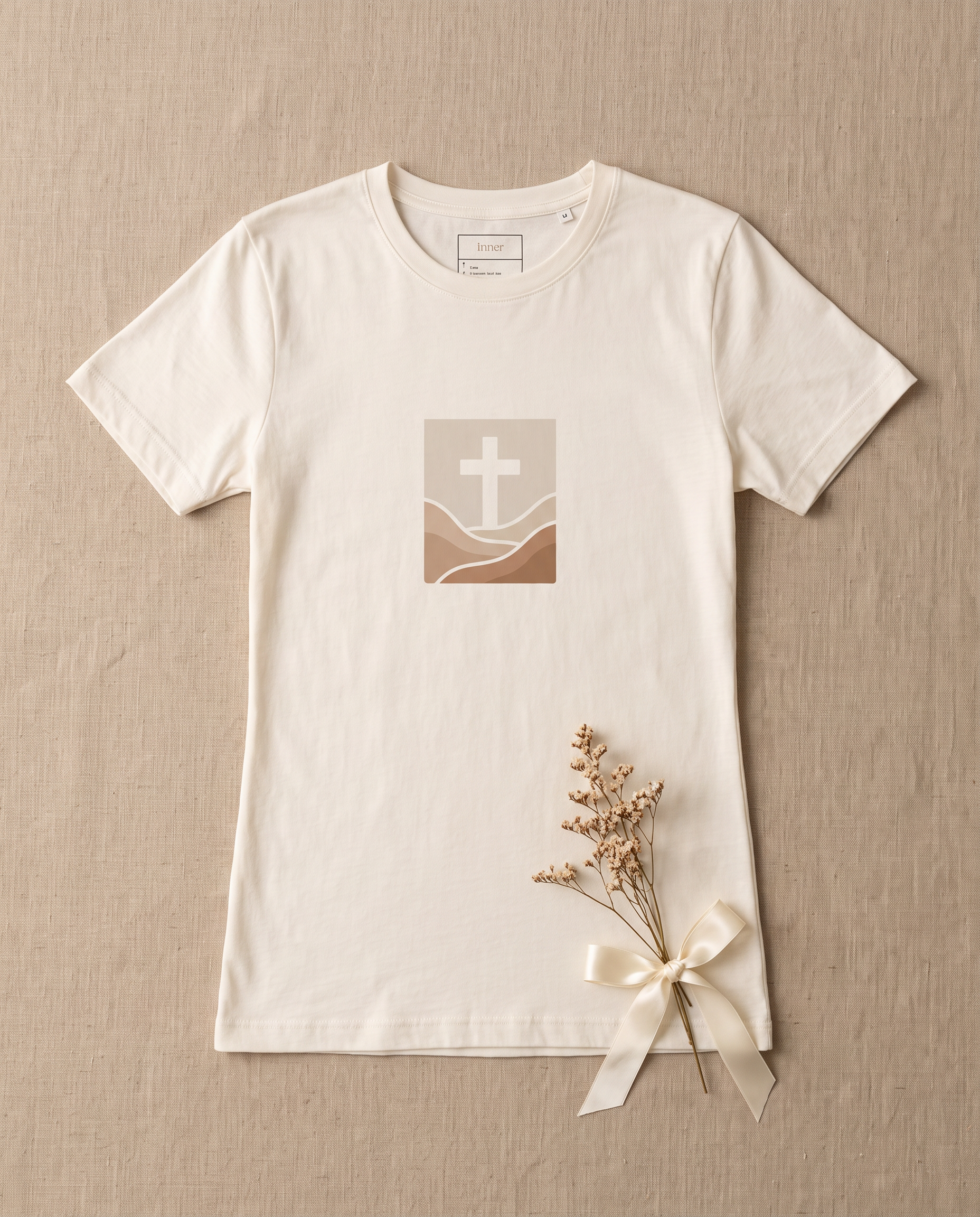 Path to the Cross Tee flatlay