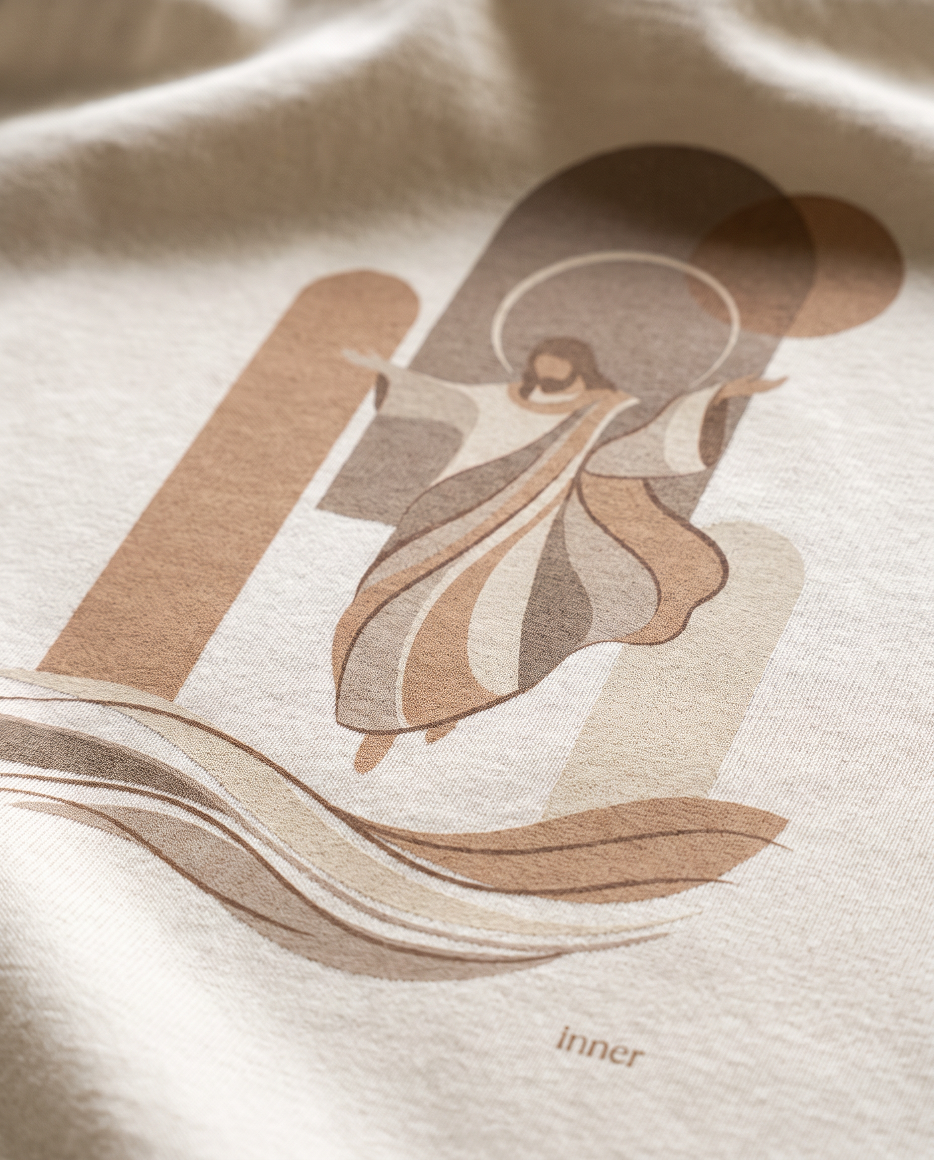 Risen in Glory Tee closeup