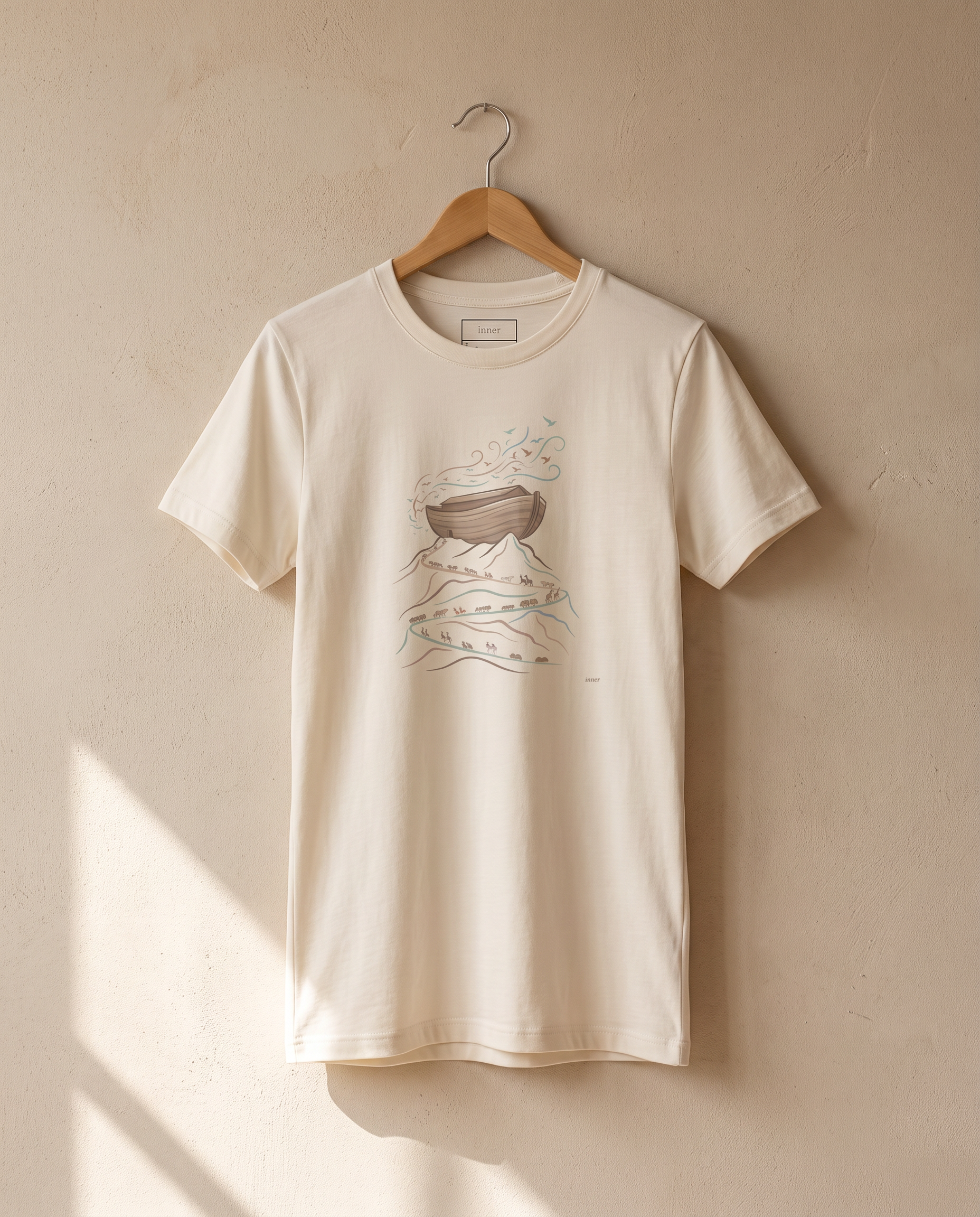 The Ark of Faith Tee hanger